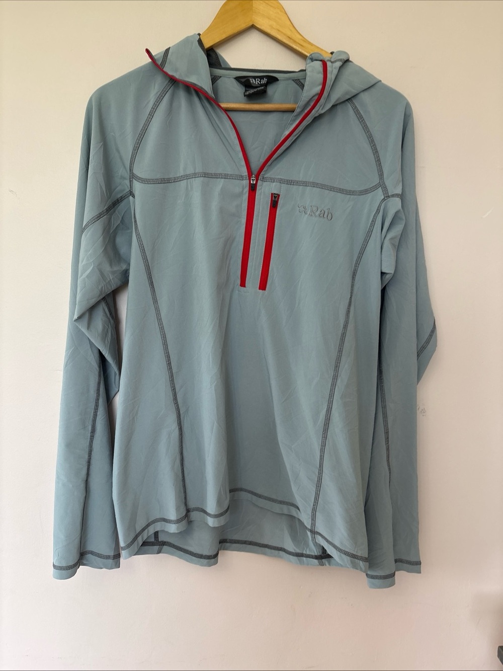 Rab Mens Boreas Pull-On Hooded Jacket Top  Ultra Lightweight Size M